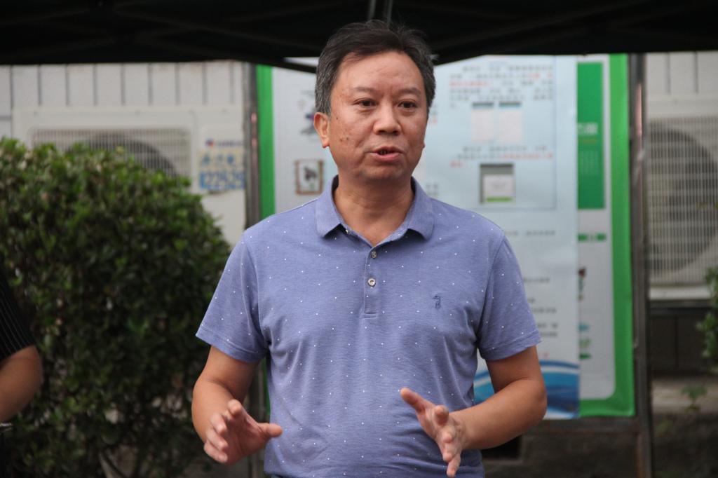 图为 陆升合讲话