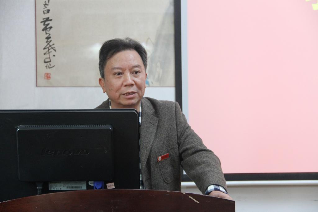 图为 陆升合讲话(王捷 摄)