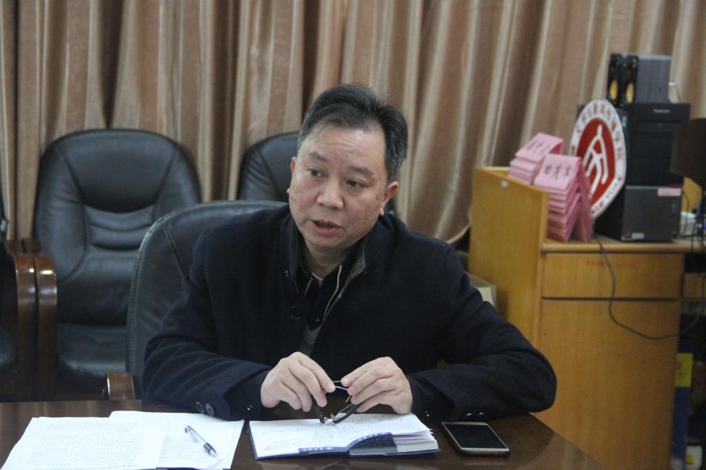 图为 陆升合讲话(吴璇 摄)