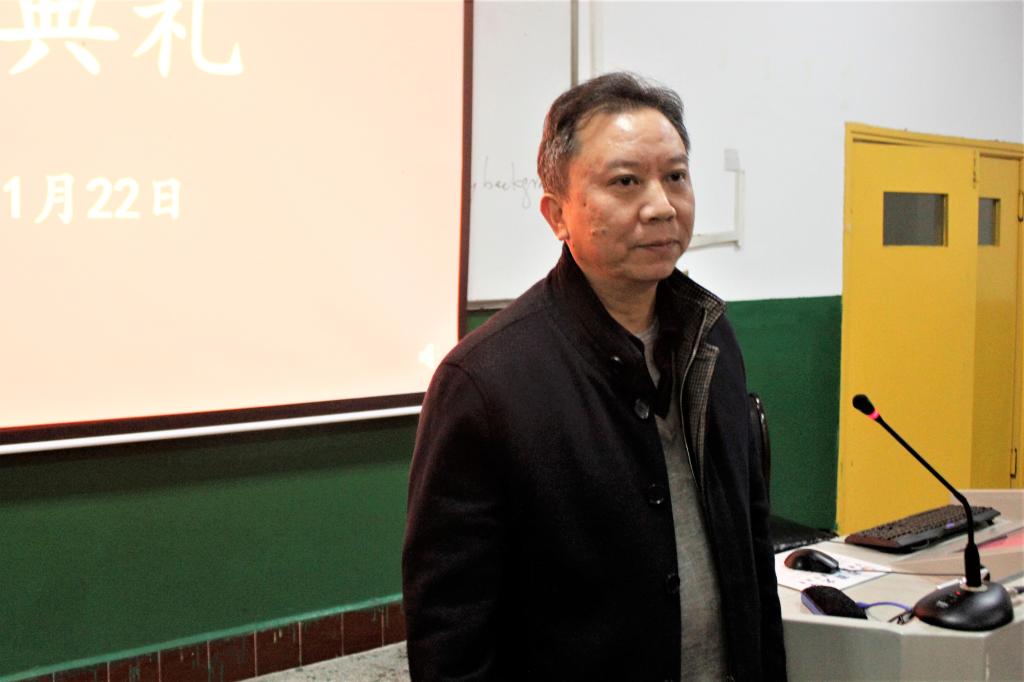 图为 陆升合讲话(张意 摄)