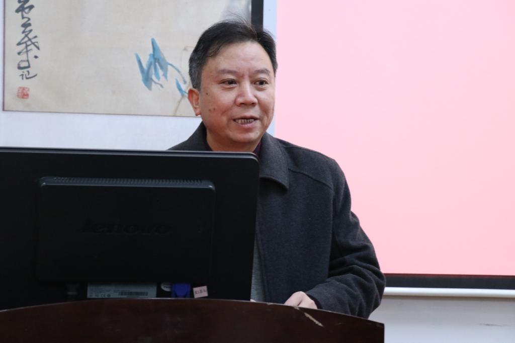 图为 陆升合讲话(王捷 摄)