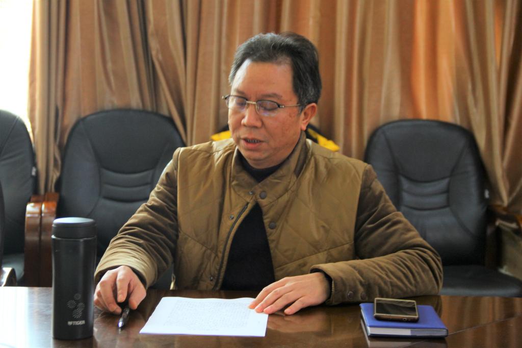 图为 陆升合讲话