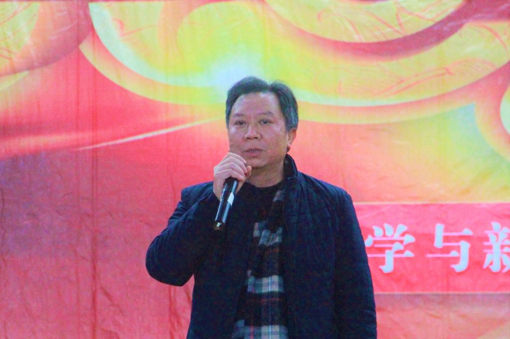 图为 陆升合致辞(樊玲 摄)