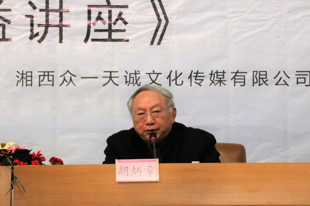 图为 胡炳章教授发言(张意 摄)