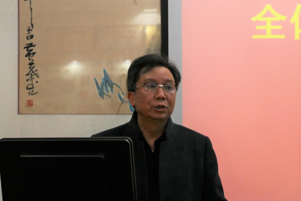 图为 陆升合讲话(吴樱 摄)