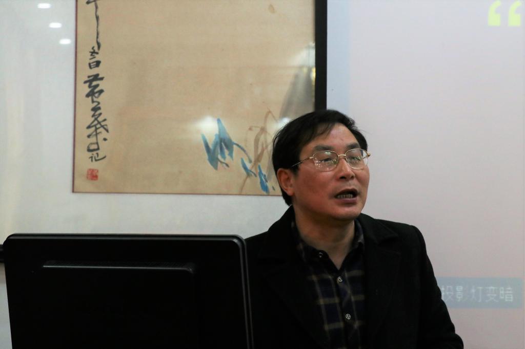 图为 罗恵缙讲话(吴樱 摄)