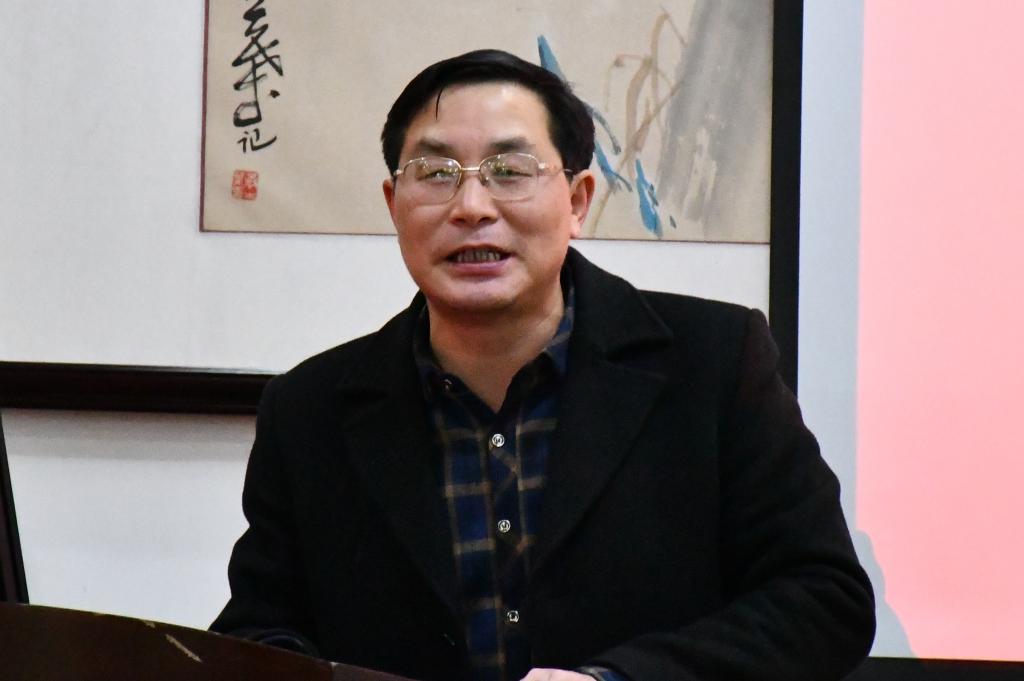 图为罗惠缙发言(蒲依琳 摄)