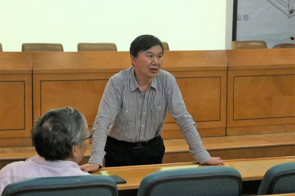 图为 游俊总结讲话(郑之阳 摄)