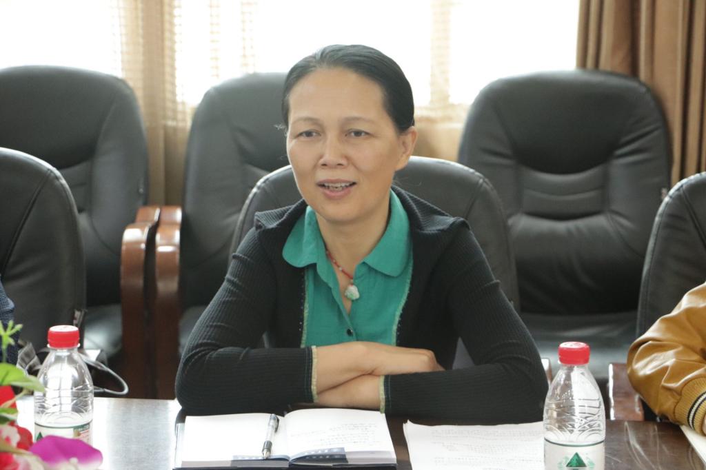 图为 杜建林发言 张意摄