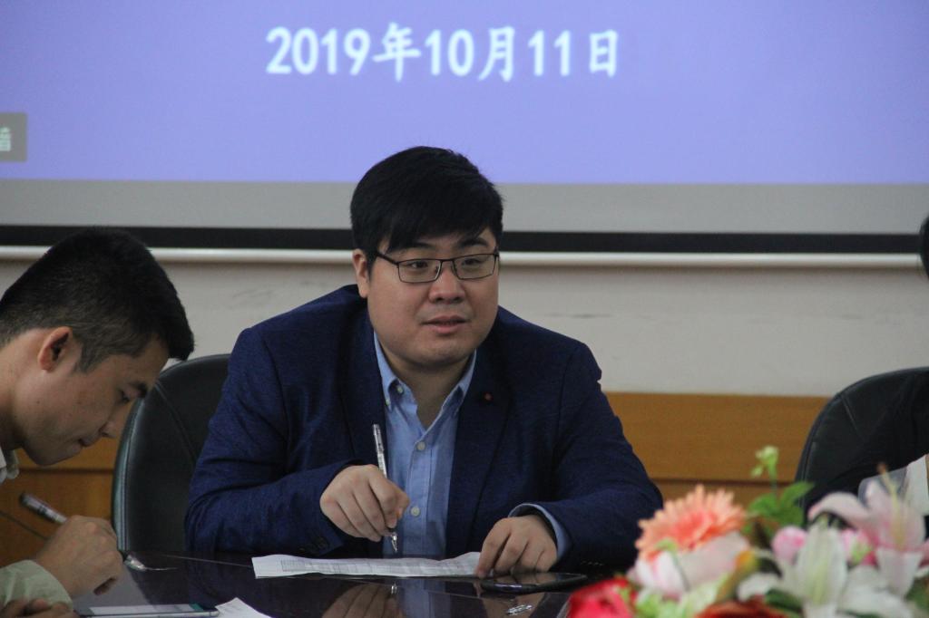 图为 刘畅发言(邓格 摄)
